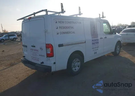 2016 Nissan Nv Cargo Nv1500 Sv V6 z USA, uszkodzony, nr VIN 1N6BF0KM2GN801823